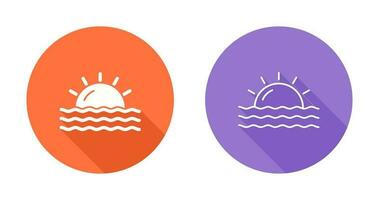 Sunset Vector Icon