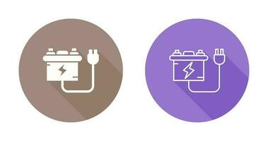 Battery charger Vector Icon