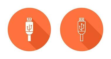 Usb Cable Vector Icon