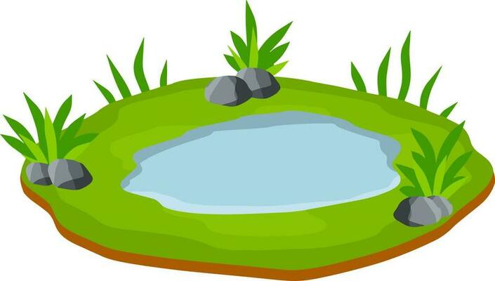 Pond Cartoon Vector Art, Icons, and Graphics for Free Download