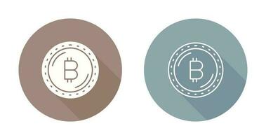 Bitcoin Currency Vector Icon