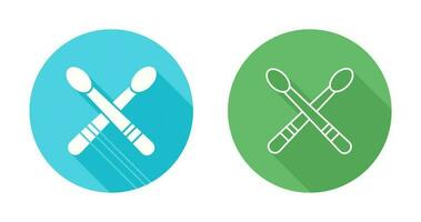 Drumsticks Vector Icon