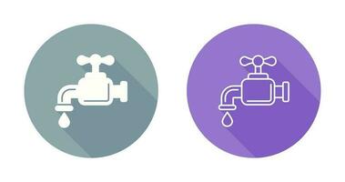 Water Faucet Vector Icon