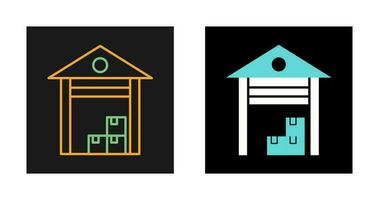 Warehouse Vector Icon