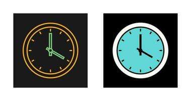 icono de vector de reloj