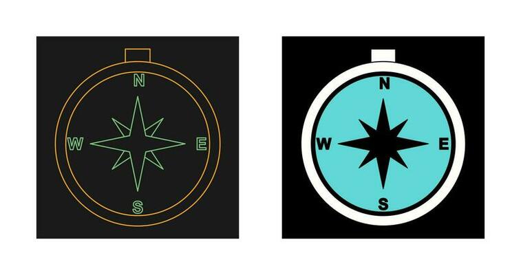 Compass Vector Icon