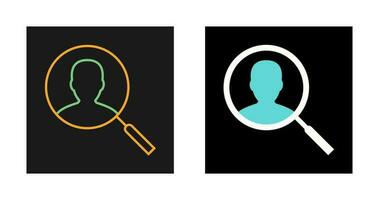 Find User Vector Icon
