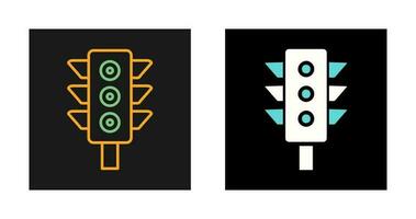 Traffic signal Vector Icon