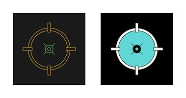 Target Location Vector Icon