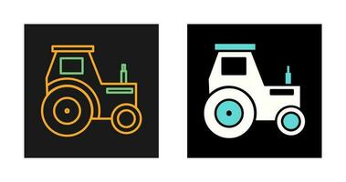 icono de vector de tractor