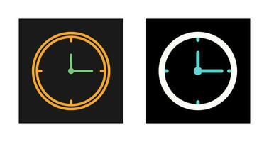 icono de vector de reloj