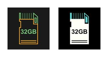 Data Storage Vector Icon