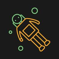 Space Man Vector Icon