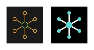 Molecular Structure Vector Icon