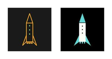 Space Rocket Vector Icon