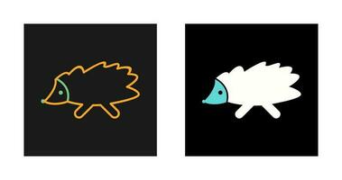 Hedgehog Vector Icon