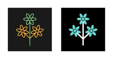 Flower Branch Vector Icon