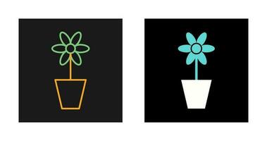 Flower Pot Vector Icon