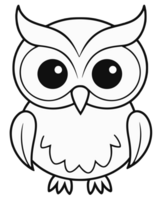 Baby Animal Coloring black and white coloring page for kids png