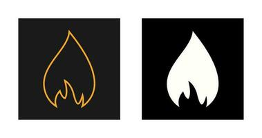 Flame Vector Icon