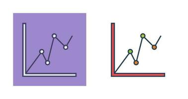 Statistical Graph Vector Icon