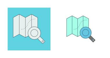 encontrar icono de vector de dirección