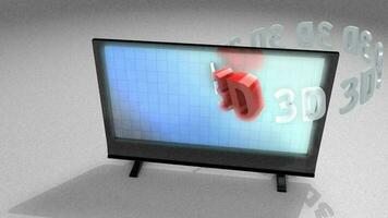 3d television, entertainment, lcd, screen, effect. video
