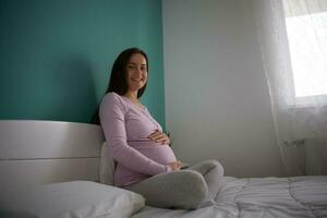 A pregnant woman photo