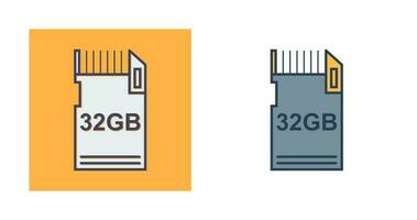 Data Storage Vector Icon