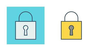 Closed Padlock Vector Icon