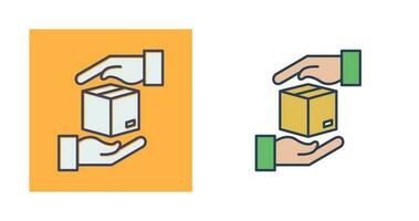 Receive Package Vector Icon