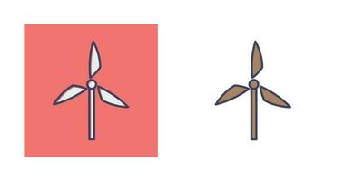 icono de vector de molino de viento