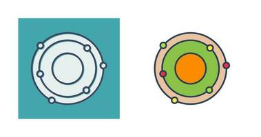 Atomic Structure Vector Icon