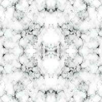 White and black marble effect background can be used as banner or poster design. vector