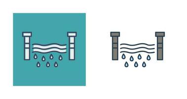 Water Dam Vector Icon