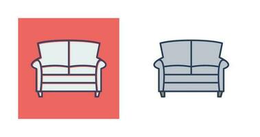 Double Sofa Vector Icon