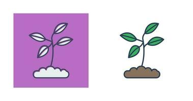 icono de vector de planta