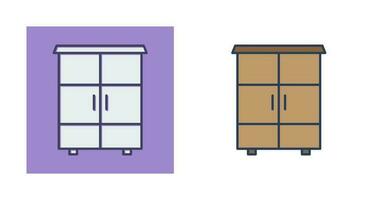 Shelves Cabinet Vector Icon