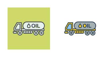 Tank Truck Vector Icon