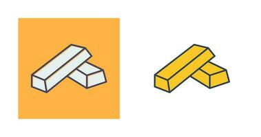 Gold Bars Vector Icon