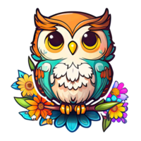 Cute Stickers Owls png