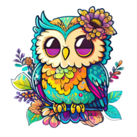 Cute Stickers Owls png