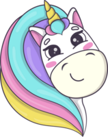 cute Unicorns watercolor png