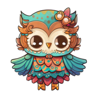 Cute Stickers Owls png