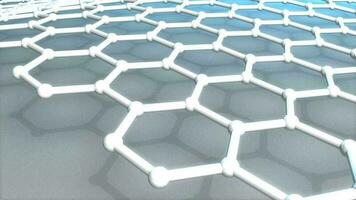 Atomic-scale honeycomb carbon atom, world's strongest material, Graphene. video