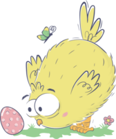 easter baby chick icon emoji png