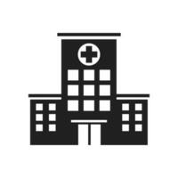 hospital icono vector diseño ilustración