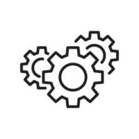 gear icon vector design illustration