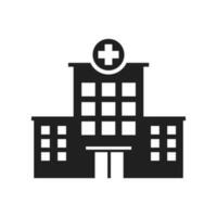 hospital icono vector diseño ilustración