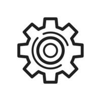 gear icon vector design illustration